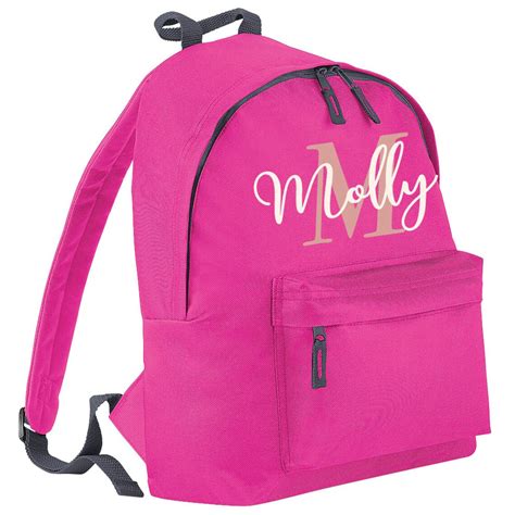 custom backpacks with name.